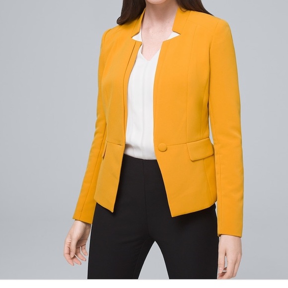 White House Black Market Jackets & Blazers - Golden Yellow WHBM blazer